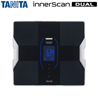 【送料無料】タニタ 体組成計 インナースキャンデュアル スマホ連動 RD-916L-BK メタリックブラックの通販は