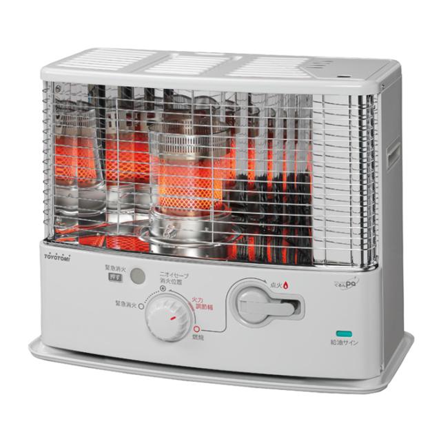 トヨトミ 反射型石油ストーブ RS-G3024-W ホワイト