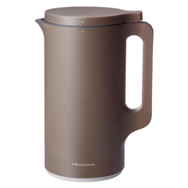 レコルト 自動調理ポット Auto Cooking Pot RSY-2-MBR モカブラウン ポタージュ ほったらかし調理 食べるスープ おかゆ 豆乳 スムージー キーマカレー