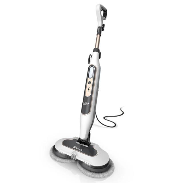 シャーク 掃除機 回転スチームモップ Shark STEAM & SCRUB S8201JWH ホワイト