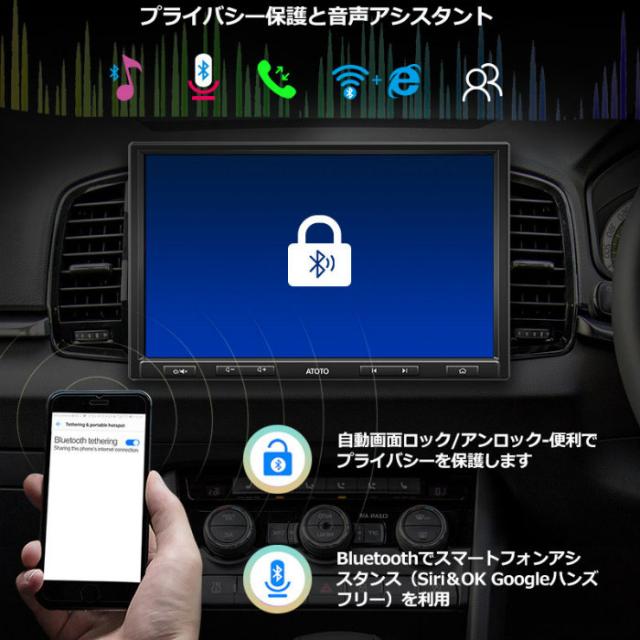 ATOTO Androidナビ 10.1インチ S8 Pro RAM4GB＋ROM32GB S8シリーズ