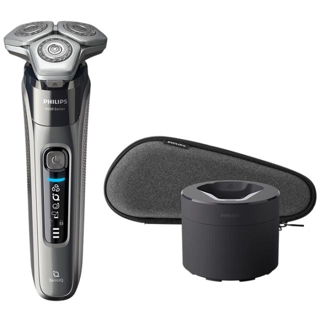 フィリップス ウェット＆ドライ電動シェーバー S9697/50 ダーククローム S9697-50 PHILIPS Shaver 9000 series メンズシェーバー スマホアプリ対応