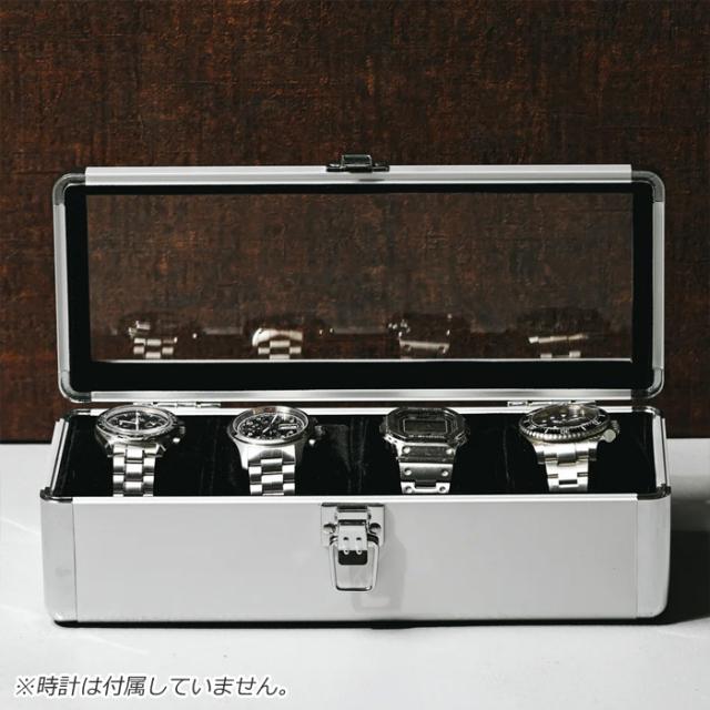 エスプリマ プレミアム タイムボックス 4本用SV SE54025AL アルミ_3