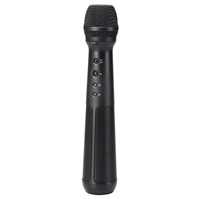 キングジム マイク型拡声器 スピーカー付きマイク SPMC10-BK