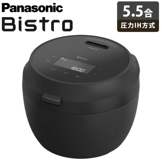 パナソニック 炊飯器 5.5合炊き 圧力IH炊飯器 ビストロ匠技AI 可変圧力IHジャー炊飯器 SR-W10BB-K ブラックの通販は