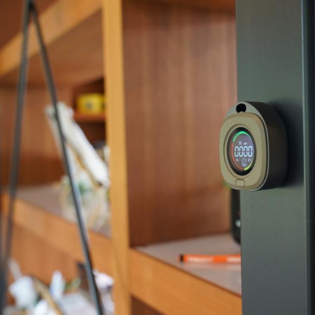 沢田テント 日本製 センサー搭載 一酸化炭素チェッカー SW-COJ1-KH ブラウンカーキ 共成商事株式会社