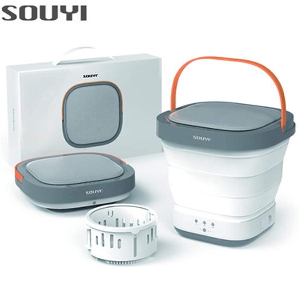 【送料無料】ソウイジャパン コンパクト 折りたたみ洗濯機 SY-135 ホワイトの通販は