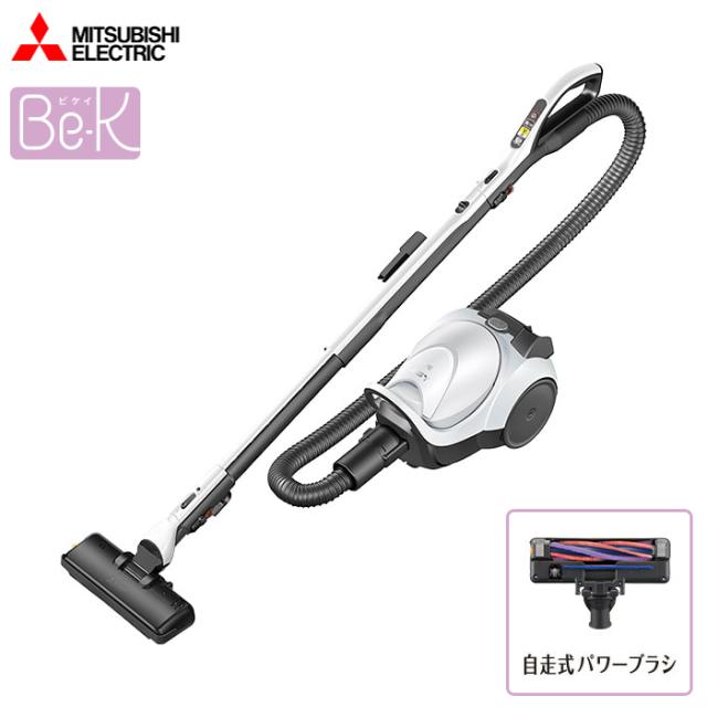 三菱電機 掃除機 紙パック式 クリーナー Be-K ビーケイ TC-FM2E-S クールシルバー キャニスター 自走ブラシ
