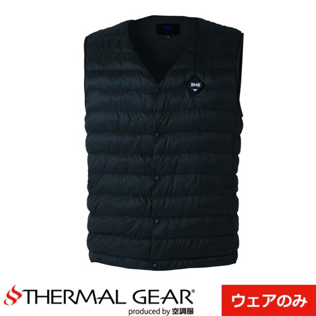 サーマルギア（R） 発熱防寒ベスト Lサイズ ブラック TG22102K90S3 株式会社空調服