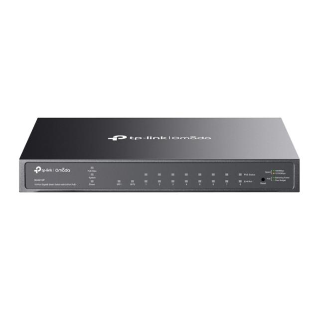 TP-Link Omada ギガビットPoE+ポート×10＆SFPスロット×2 スマートスイッチ TL-SG2210P