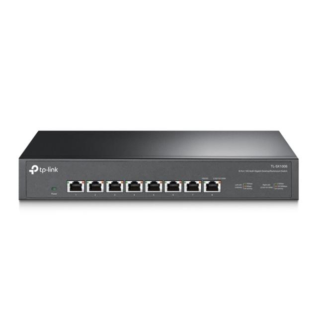 TP-Link 10Gポート×8 アンマネージスイッチ（ラックマウント対応） TL-SX1008