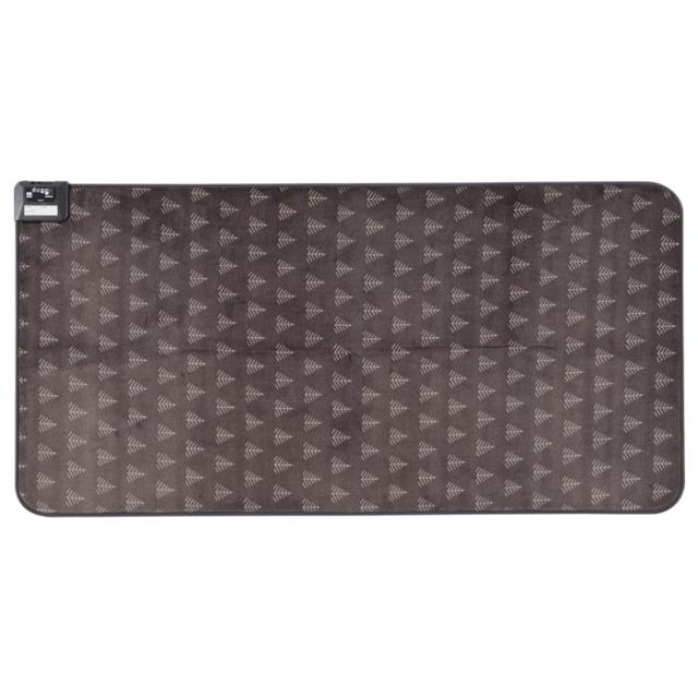 広電 電気カーペット 一体型 1畳 VWC101NH-HK グレイ ツリー柄 1畳相当 約176×88cm ホットカーペット KODEN