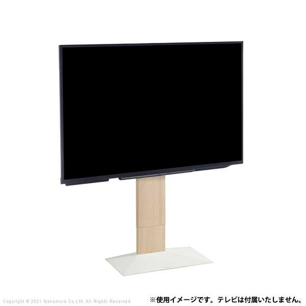 【送料無料】テレビ台 WALLインテリアテレビスタンドV3 ロータイプ 32〜80v対応 WLTVB5-WO ホワイトオーク マストバイの通販は 35,680円