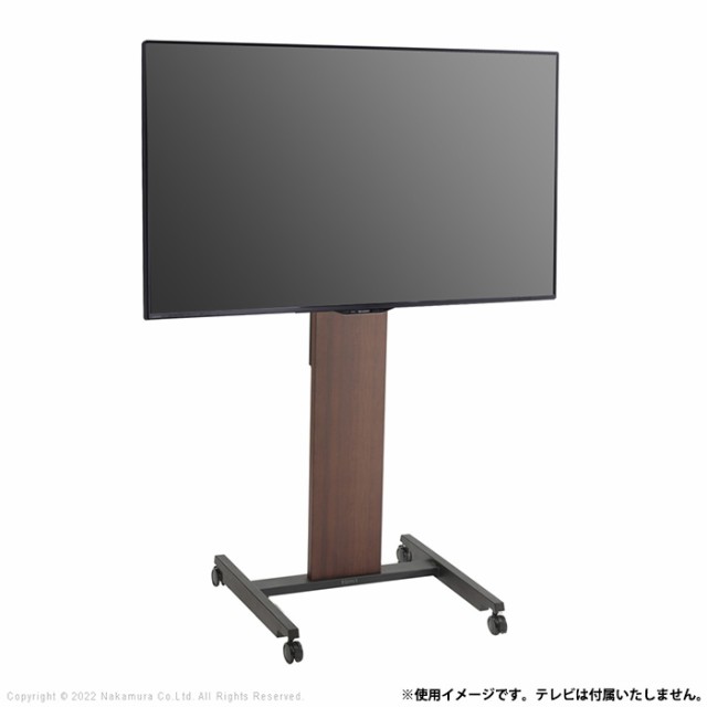 テレビ台 ハイタイプ キャスター付き 32〜80型対応 WALLインテリアテレビスタンドPRO アクティブ WLTVD5-WN ウォールナット マストバイ