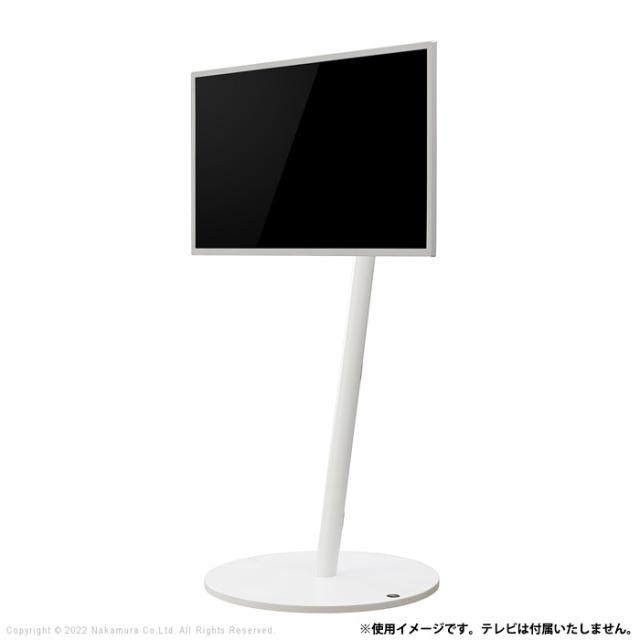 WALL インテリアテレビスタンド A2 ロータイプ キャスターベース WLTVL4-K-SW サテンホワイト マストバイ テレビ台