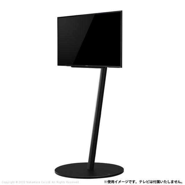 WALL インテリアテレビスタンド A2 ハイタイプ キャスターベース WLTVL5-K-SB サテンブラック マストバイ テレビ台