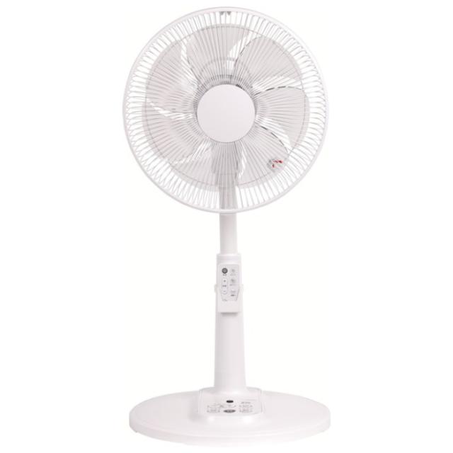 ゼピール 扇風機 DC リビング扇風機 7枚羽根 ZFL-D4AEC-W ホワイト リモコン 首振り 8段階風量 入切タイマー 逆回転モード DCリビング扇風機