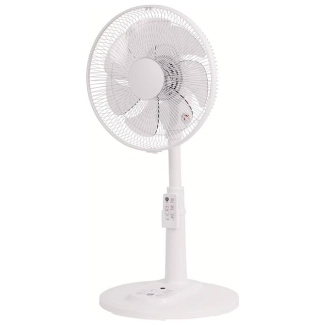 ゼピール 扇風機 DC リビング扇風機 7枚羽根 ZFL-D4AEC-W ホワイト リモコン 首振り 8段階風量 入切タイマー 逆回転モード DCリビング扇風機_1