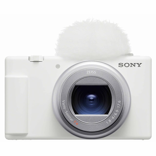 ソニー デジタルカメラ VLOGCAM ZV-1 II ボディ 18-50mmワイドズームレンズ搭載 ZV-1M2-W ホワイト SONY