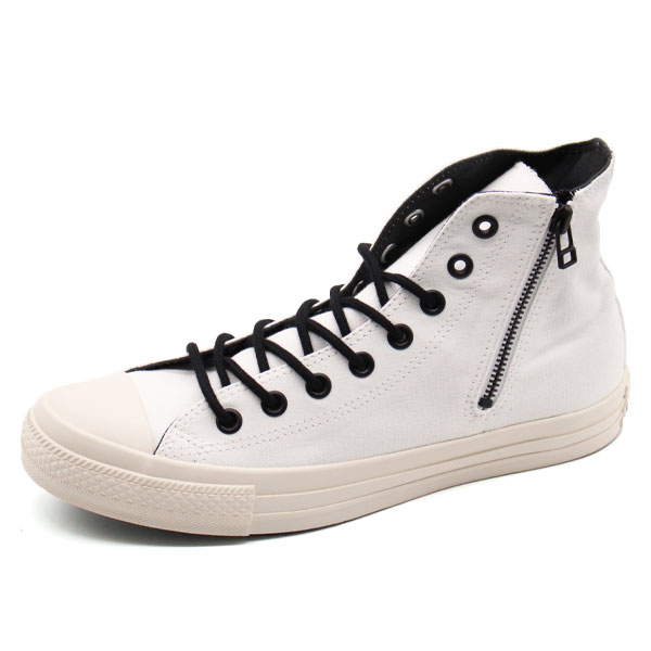 コンバース メンズ スニーカー レディース ハイカット 靴 黒 ブラック 白 ホワイト ジッパー おしゃれ シンプル 可愛い かっこいい スタの通販はau Pay マーケット 靴のニシムラ