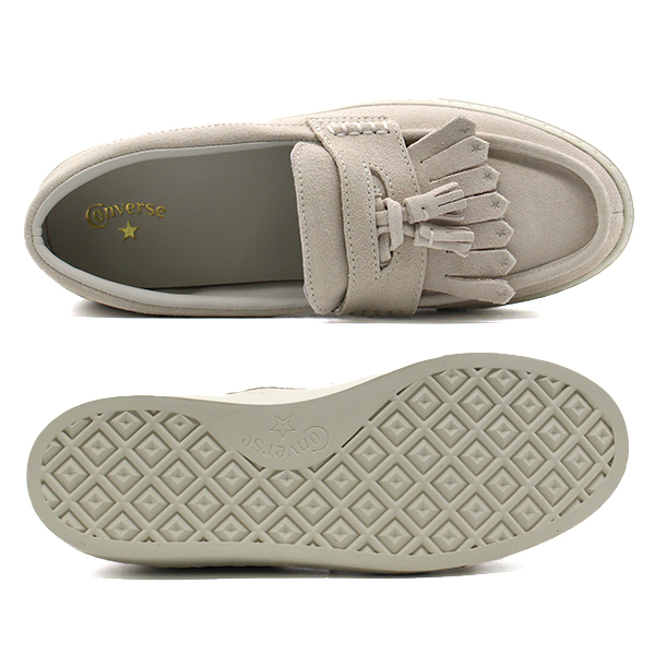 コンバース メンズ シューズ 靴 白 ホワイト シンプル おしゃれ かっこいい きれいめ 大人 人気 履きやすい 爽やか ギフト プレゼント 休日 オールスター クップ ローファー スエード CONVERSE ALL STAR COUPE LOAFER SUEDE コンバース メンズ シューズ 靴 白 ホワイト シンプル おしゃれ