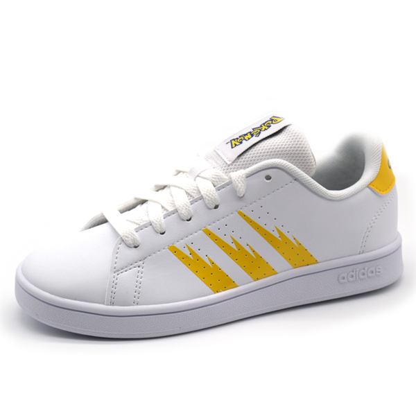アディダス スニーカー キッズ 子供 靴 白 ホワイト ポケモン ピカチュウ 軽量 Adidas Advancourt K Fw3187の通販はau Pay マーケット 靴のニシムラ