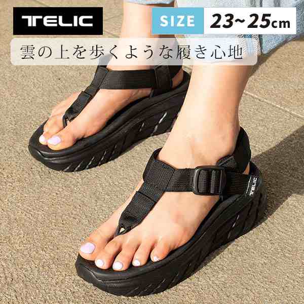 SALE／60%OFF】TELIC テリック リカバリー ブラック 疲れにくい