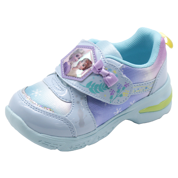 ムーンスター ディズニー スニーカー キッズ 子供 靴 白 ホワイト 水色 光る フラッシュ 女の子 アナと雪の女王 アナ エルサ アナ雪 Disnの通販はau Pay マーケット 靴のニシムラ