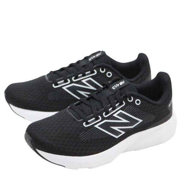 ニューバランス スニーカー メンズ 靴 NB ブラック 黒 軽量 軽い 履きやすい 歩きやすい シンプル おしゃれ 通気性 快適 ワイド ウォーキング 通学 通勤 普段履き 仕事 NewBalance M413 LK3の通販は 5,624円