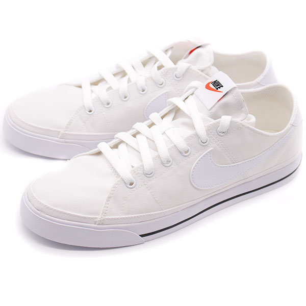 ナイキ スニーカー メンズ 靴 白 ホワイト ナイキ コートレガシー キャンバス おしゃれ シンプル 通学 ブランド Nike Court Legacy Cnvs の通販はau Pay マーケット 靴のニシムラ