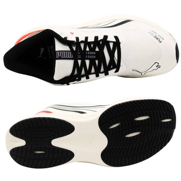 プーマ スニーカー メンズ 靴 シューズ 黒 ブラック 白 ホワイト 防水