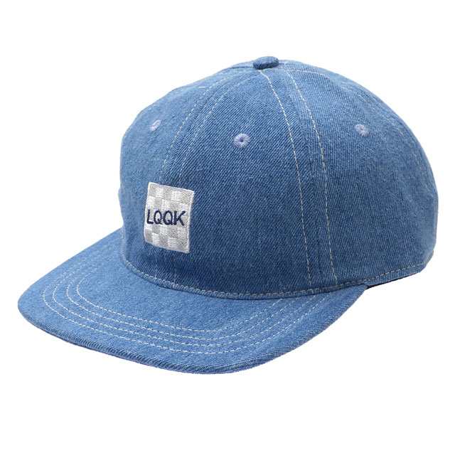 数量限定特別価格】 新品 ルックスタジオ LQQK STUDIO DENIM LOGO HAT