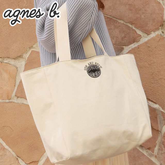 新品 アニエスベー ボヤージュ Agnes B Voyage リバーシブル トートバッグ M Whitexblack グッズの通販はau Pay マーケット クリフエッジ