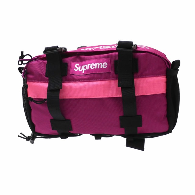 supreme waist bag magenta