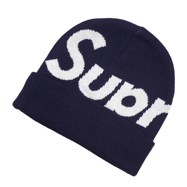 supreme beanie navy