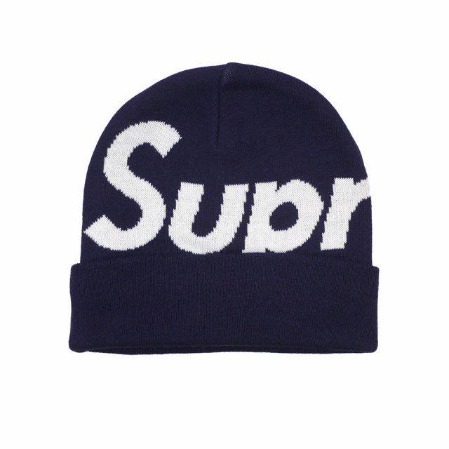 big logo beanie