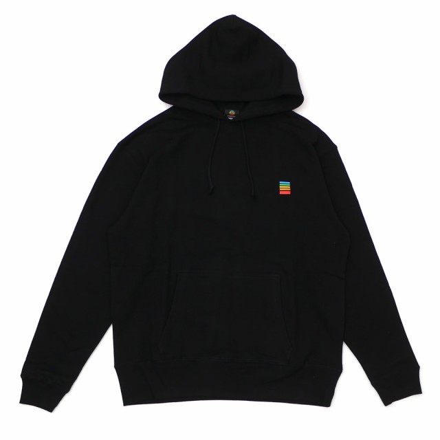 polaroid hoodie black