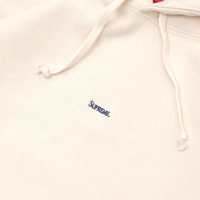 supreme micro logo hoodie