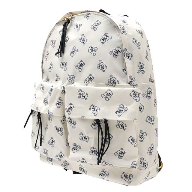 【数量限定特別価格】 新品 アンダーカバー UNDERCOVER 総柄BACKPACK U BEAR バックパック WHITE ホワイト 白  グッズ｜au PAY マーケット