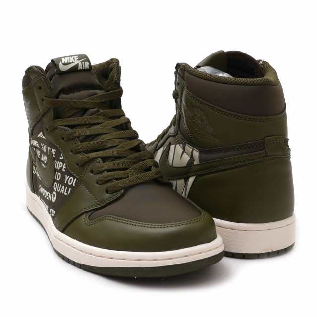 air jordan 1 retro high og olive canvas