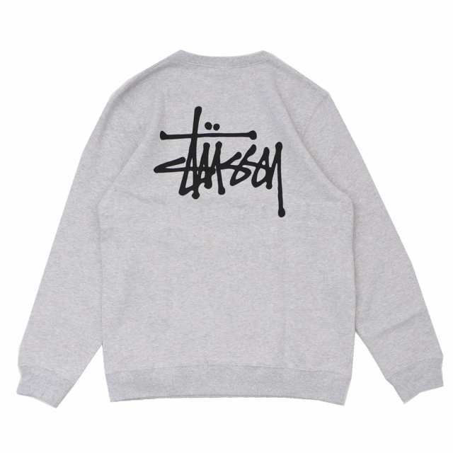 stussy grey sweatshirt