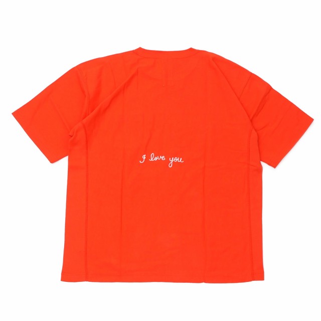 新品 ロンハーマン RHC Ron Herman x チャンピオン Champion I Love You Tee リバースウィーブ Tシャツ  ORANGE オレンジ 半袖Tシャツ｜au PAY マーケット