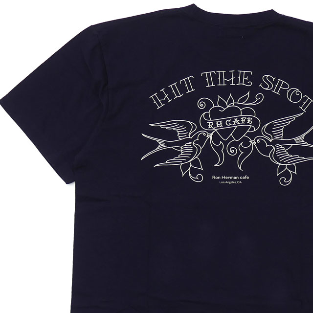 新作 新品 ロンハーマン Ron Herman Cafe Original Tee Tシャツ Navy ネイビー 紺 半袖tシャツの通販はau Pay マーケット クリフエッジ