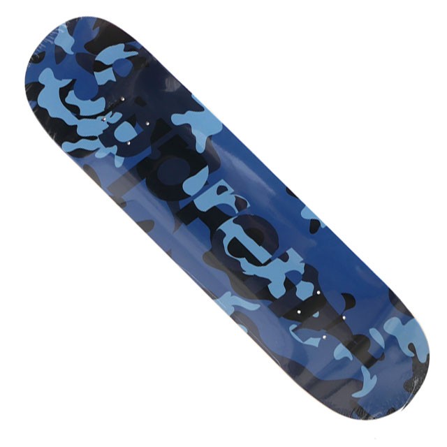 【数量限定特別価格】 新品 シュプリーム SUPREME Camo Logo Skateboard スケートボード デッキ BLUE CAMO グッズ