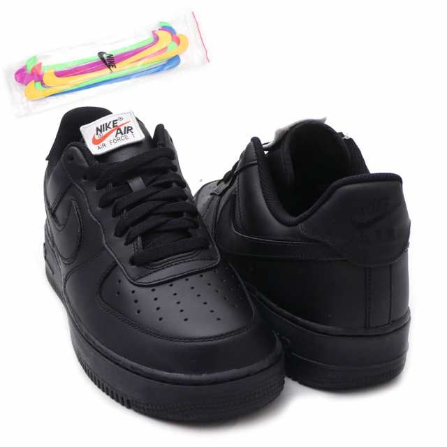 nike air force 1 swoosh pack black