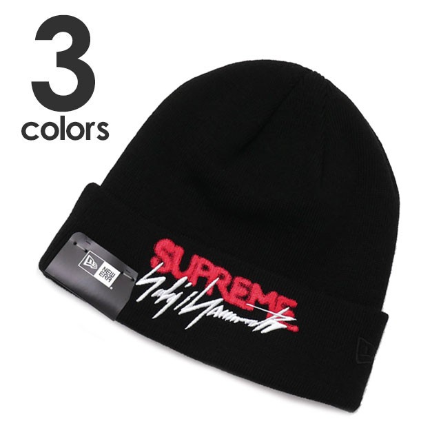 Supreme Yohji Yamamoto New Era Beanie 黒