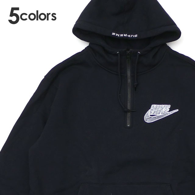 21新作 新品 ナイキ Nike X シュプリーム Supreme 21ss Half Zip Hooded Sweatshirt パーカー Swt Hoodyの通販はau Pay マーケット クリフエッジ