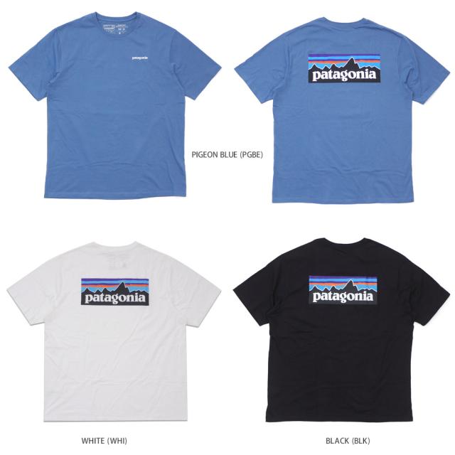 新品 パタゴニア Patagonia Ms P-6 Logo Organic T-Shirt P-6