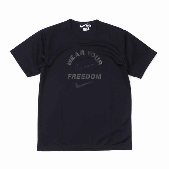 21新作 新品 ブラック コムデギャルソン Black Comme Des Garcons X ナイキ Nike Freedom Tee Tシャツ Black ブラック 黒 半袖tシャツの通販はau Pay マーケット クリフエッジ