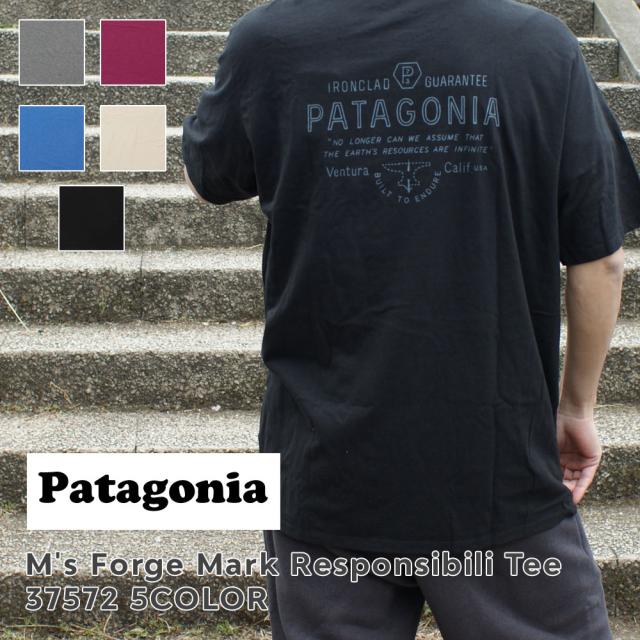新品 パタゴニア Patagonia M's Forge Mark Responsibili Tee フォージ マーク レスポンシビリティー Tシャツ 37572 アウトドア キャンプ 半袖Tシャツ 7,590円
